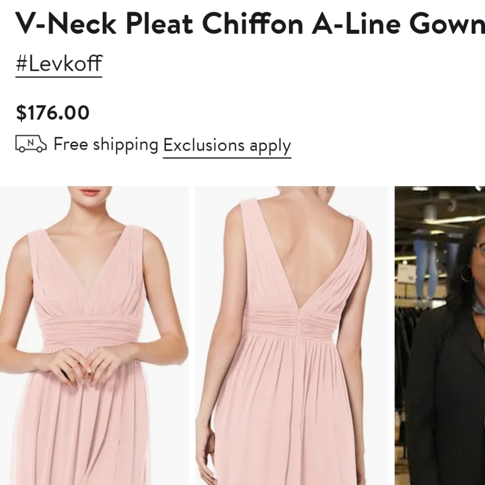 Levkoff Bridesmaid Dress